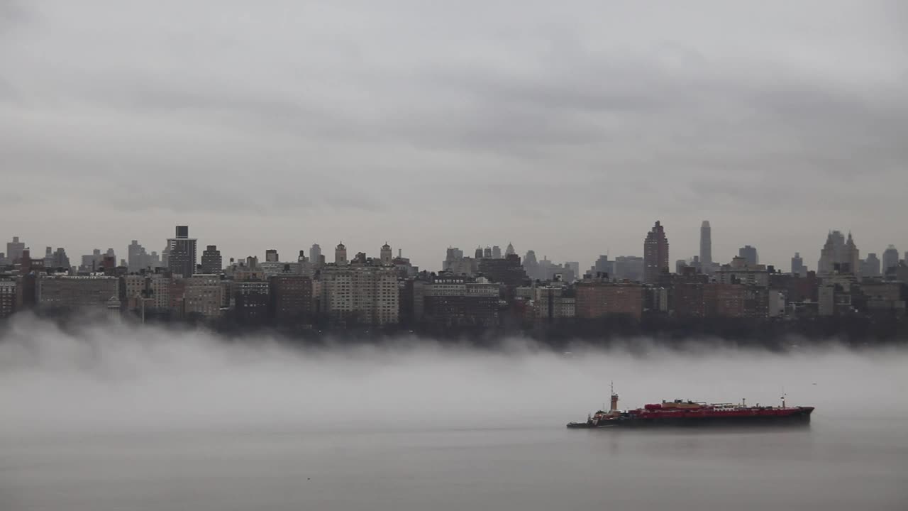 Stock Video Ocean Fog Rolling In Live Wallpaper