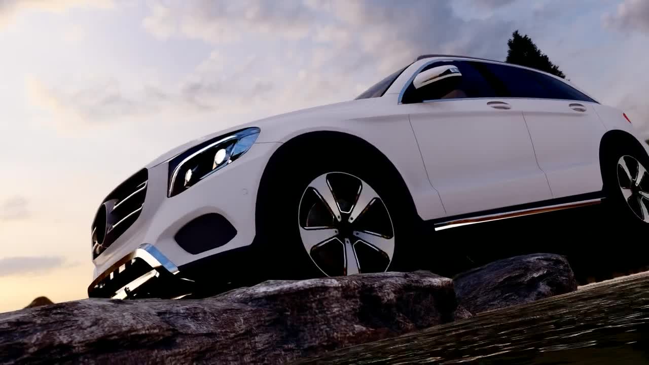 Stock Video Off Road Vehicle Parking In Nature Live Wallpaper