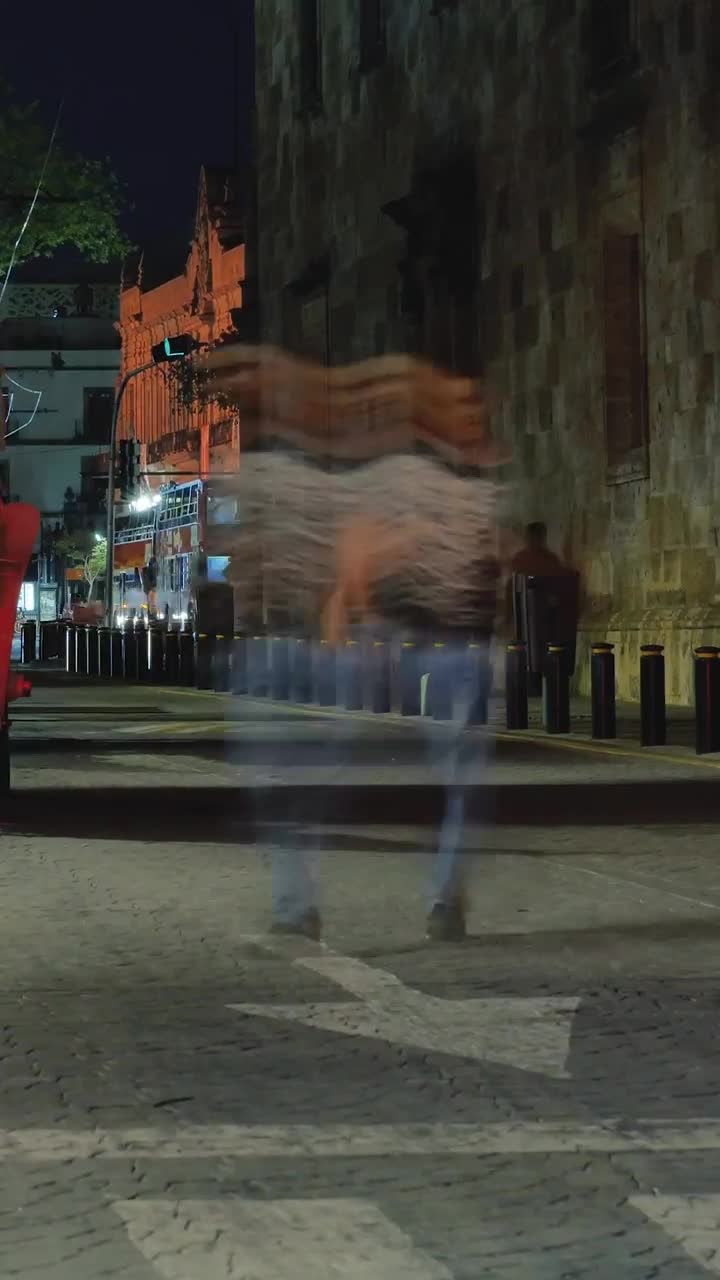 Stock Video Old Street At Night Live Wallpaper