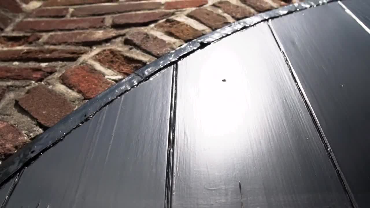 Stock Video Old Windmill With Large Propellers Seen From Its Base LargeLive Wallpaper