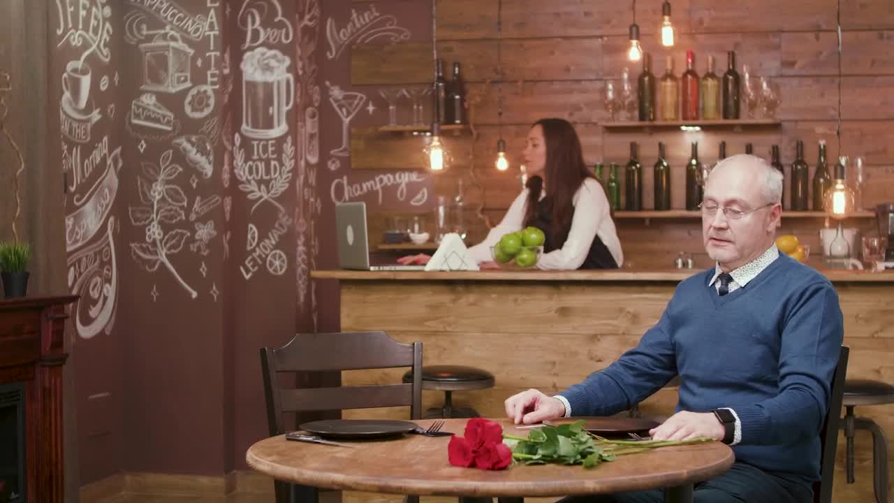 Stock Video Older Couple Dating Live Wallpaper