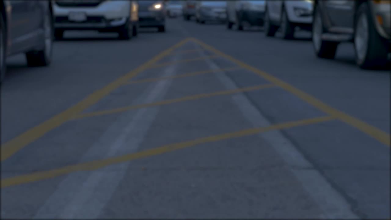 Stock Video One Way Traffic In The City Live Wallpaper