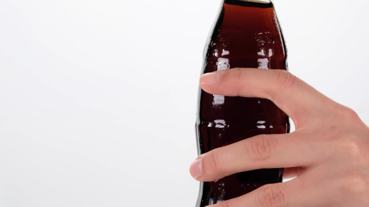 Stock Video Opening A Bottle Of Cola Live Wallpaper