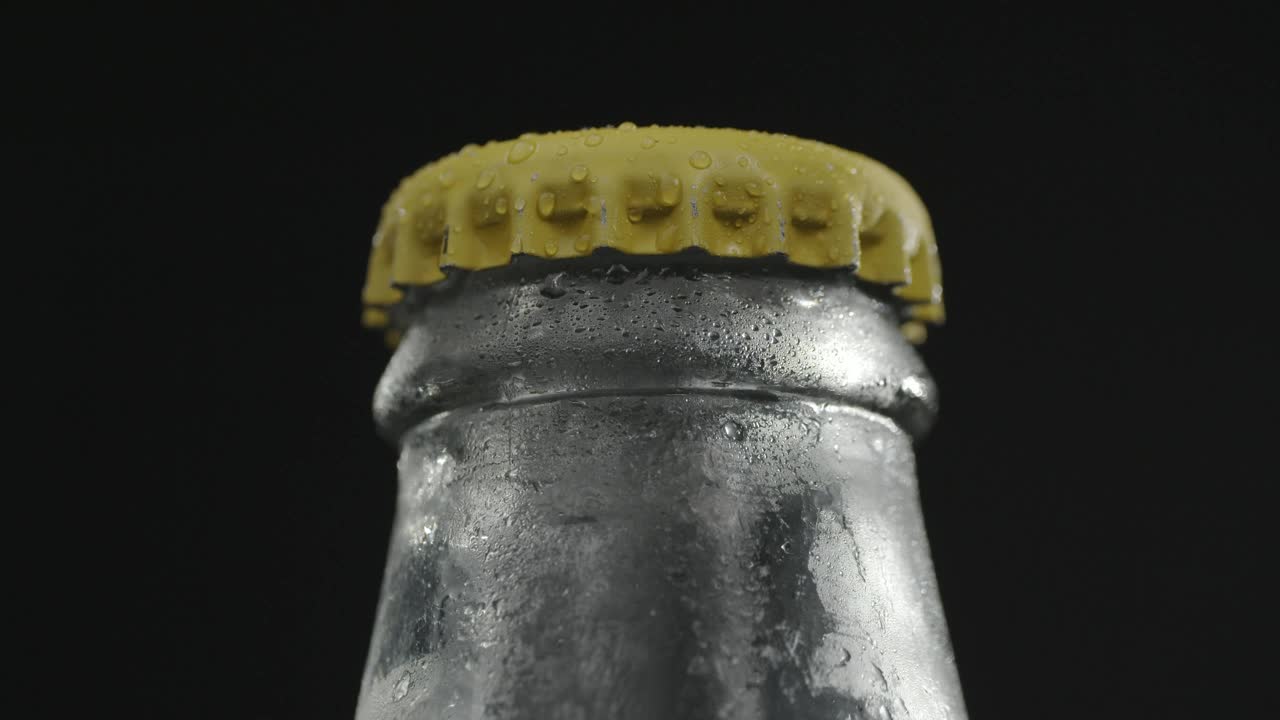 Stock Video Opening A Cold Drink Bottle Live Wallpaper