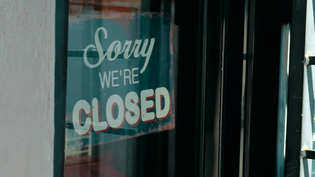 Stock Video Opening The Shop At The Start Of The Day Live Wallpaper