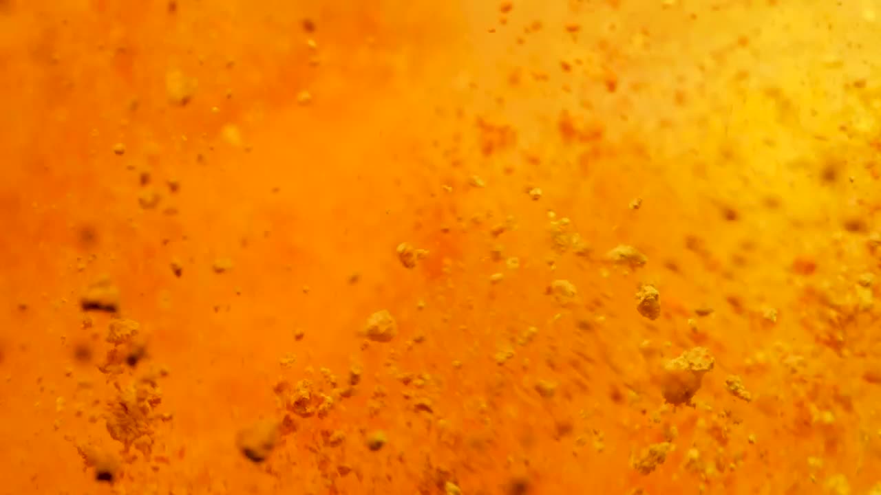 Stock Video Orange And Yellow Powder Live Wallpaper