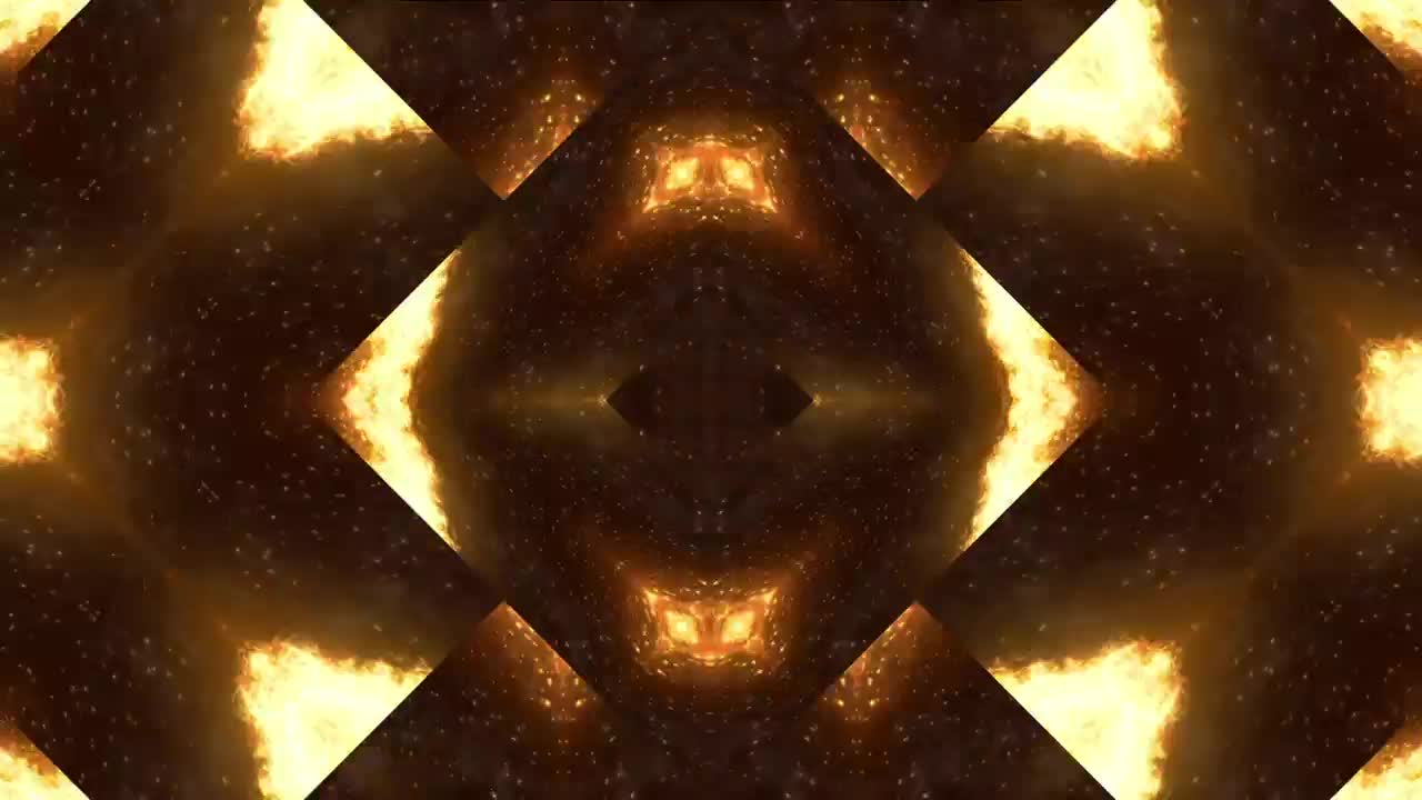 Stock Video Orange Lava Like Lights Moving Through A Prism Live Wallpaper