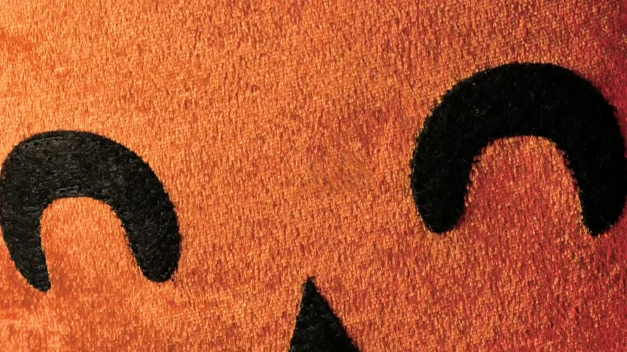 Stock Video Orange Material Pumpkin Live Wallpaper