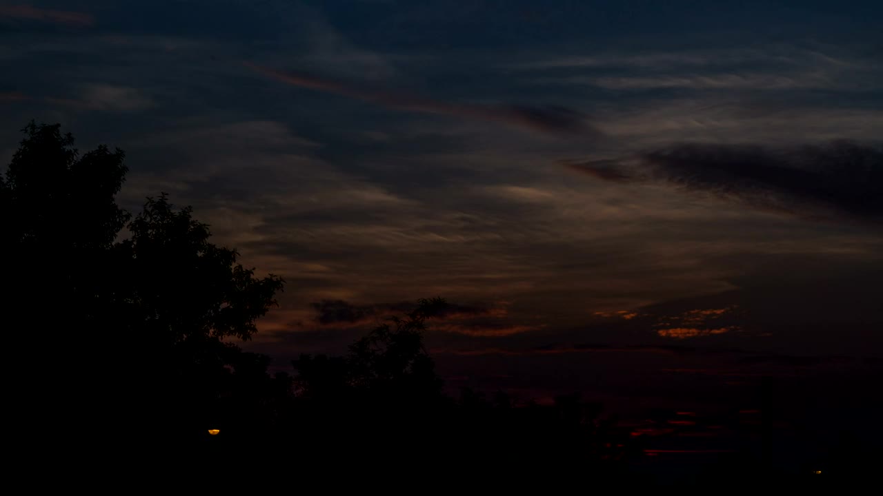 Stock Video Orange To Blue As The Sun Rises Live Wallpaper