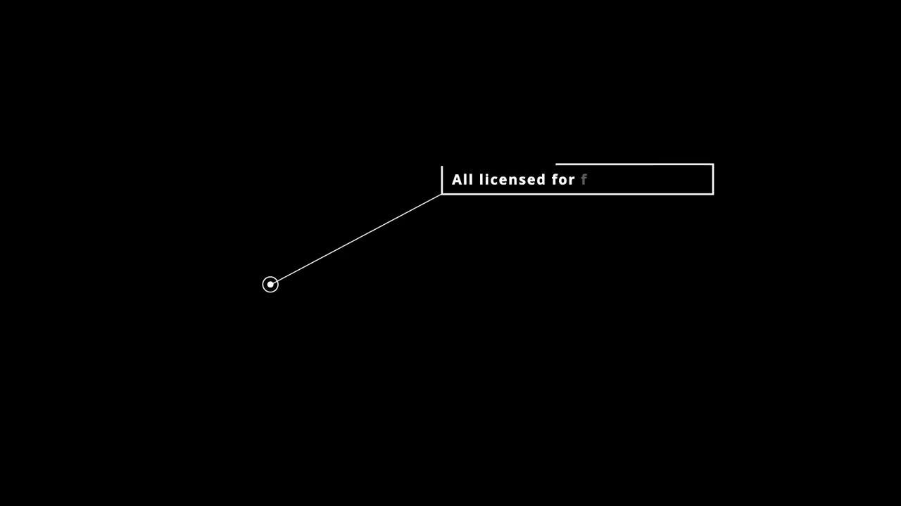 Stock Video Outlined Call Out Live Wallpaper