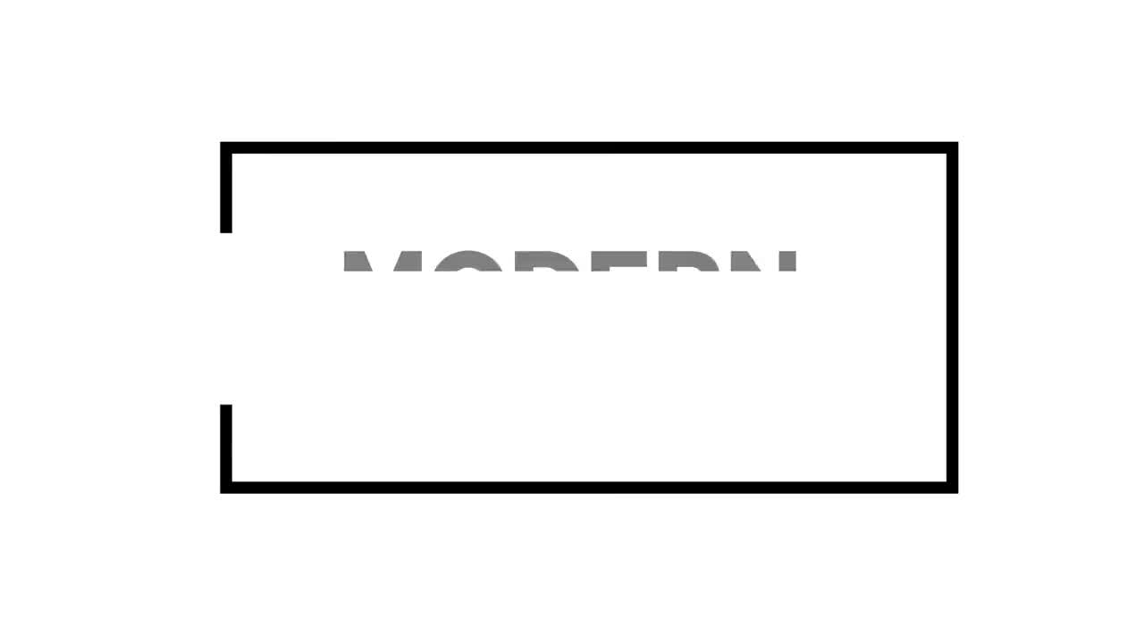 Stock Video Outlined Framed Title Live Wallpaper