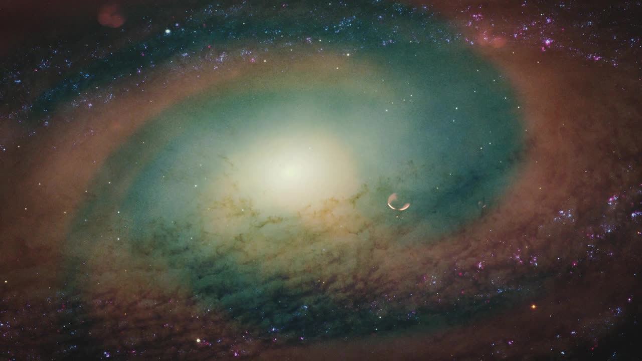 Stock Video Overlapping Spatial Images Abstract Video Live Wallpaper