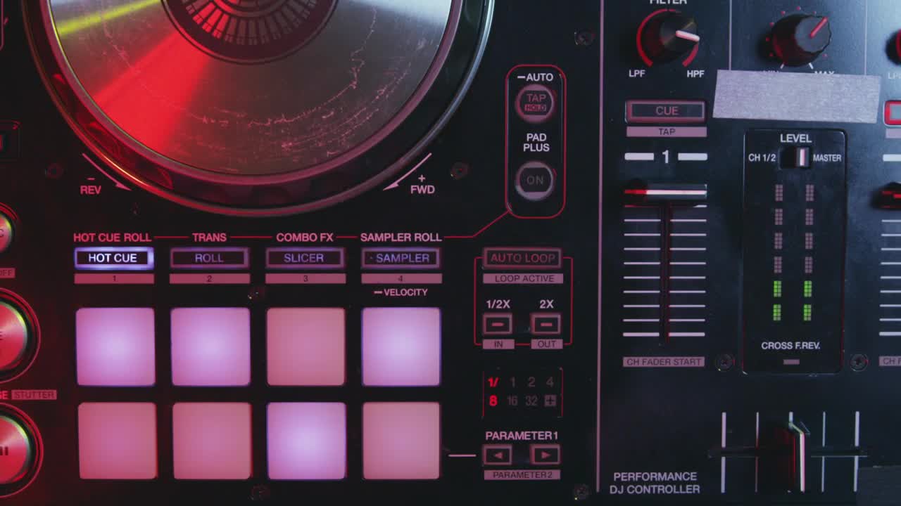 Stock Video Overview Of A Turntable Live Wallpaper