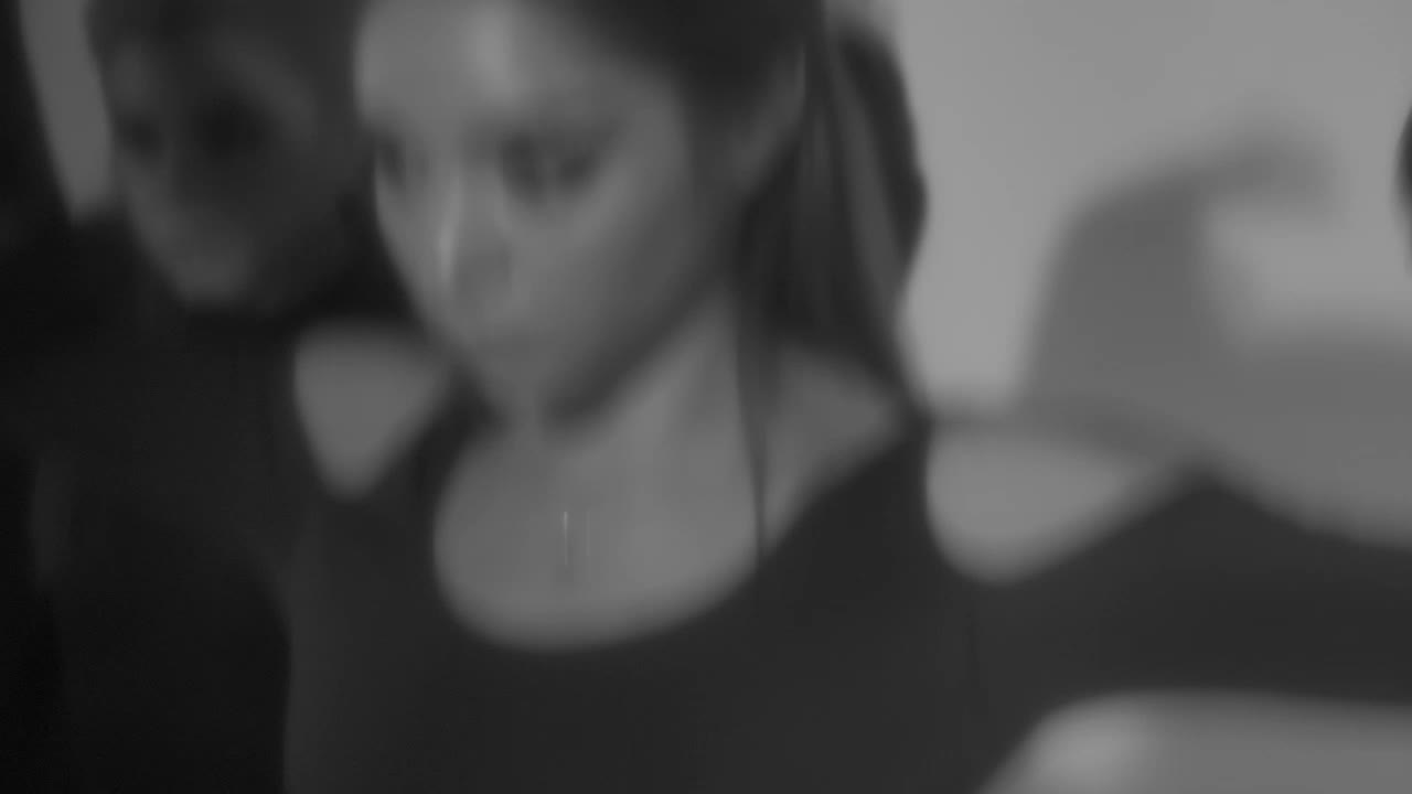 Stock Video Pair Of Dancers During A Choreography Live Wallpaper