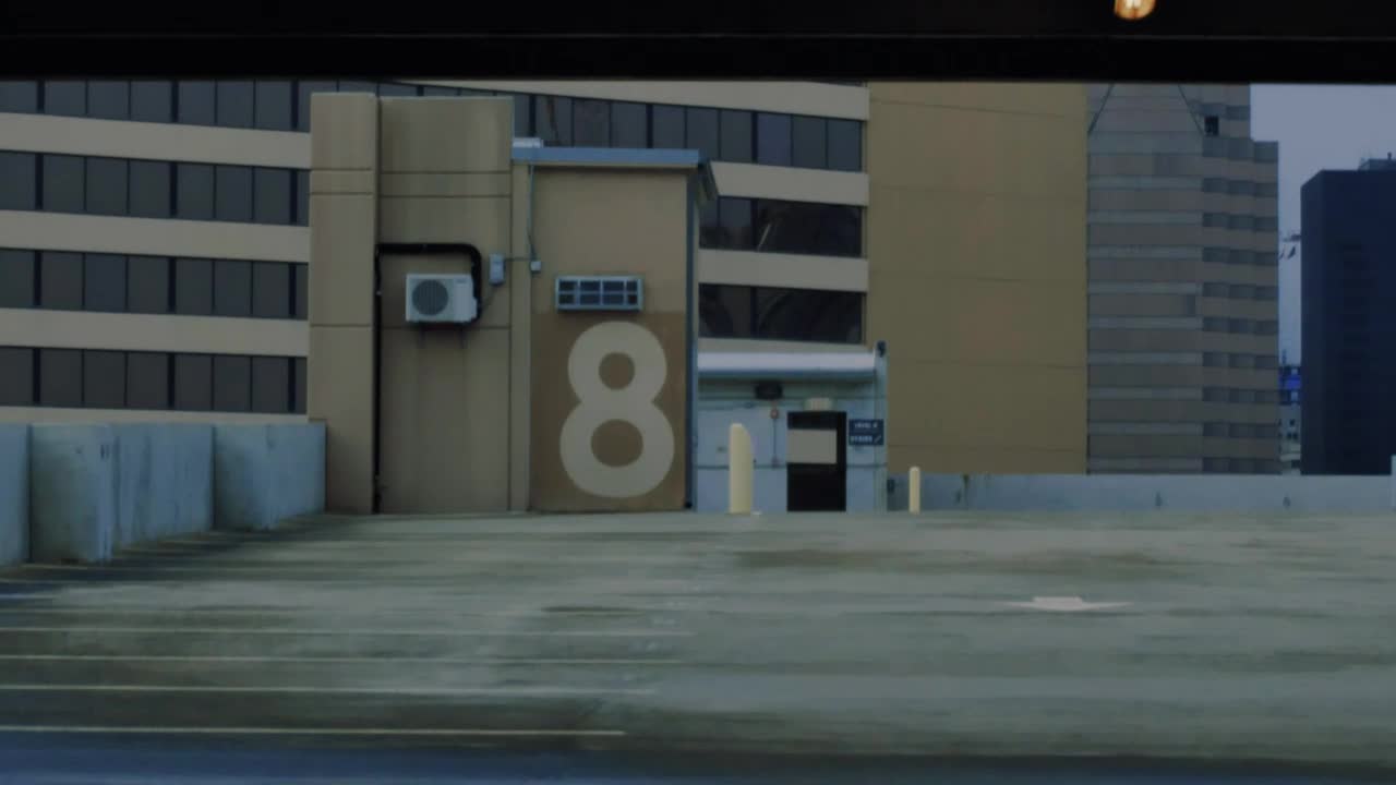 Stock Video Parking On Top Of A Building Live Wallpaper