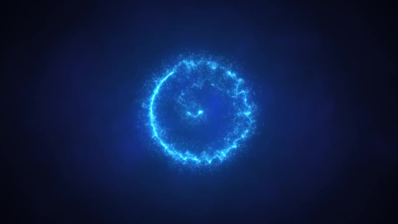 Stock Video Particle Explosion Logo Live Wallpaper
