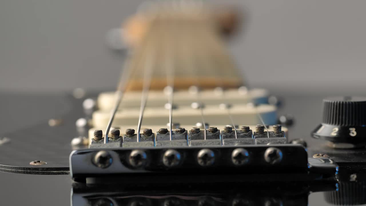 Stock Video Parts Of An Electric Guitar Live Wallpaper