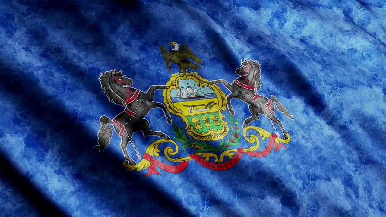 Stock Video Pennsylvania State From United States Of America Country Live Wallpaper