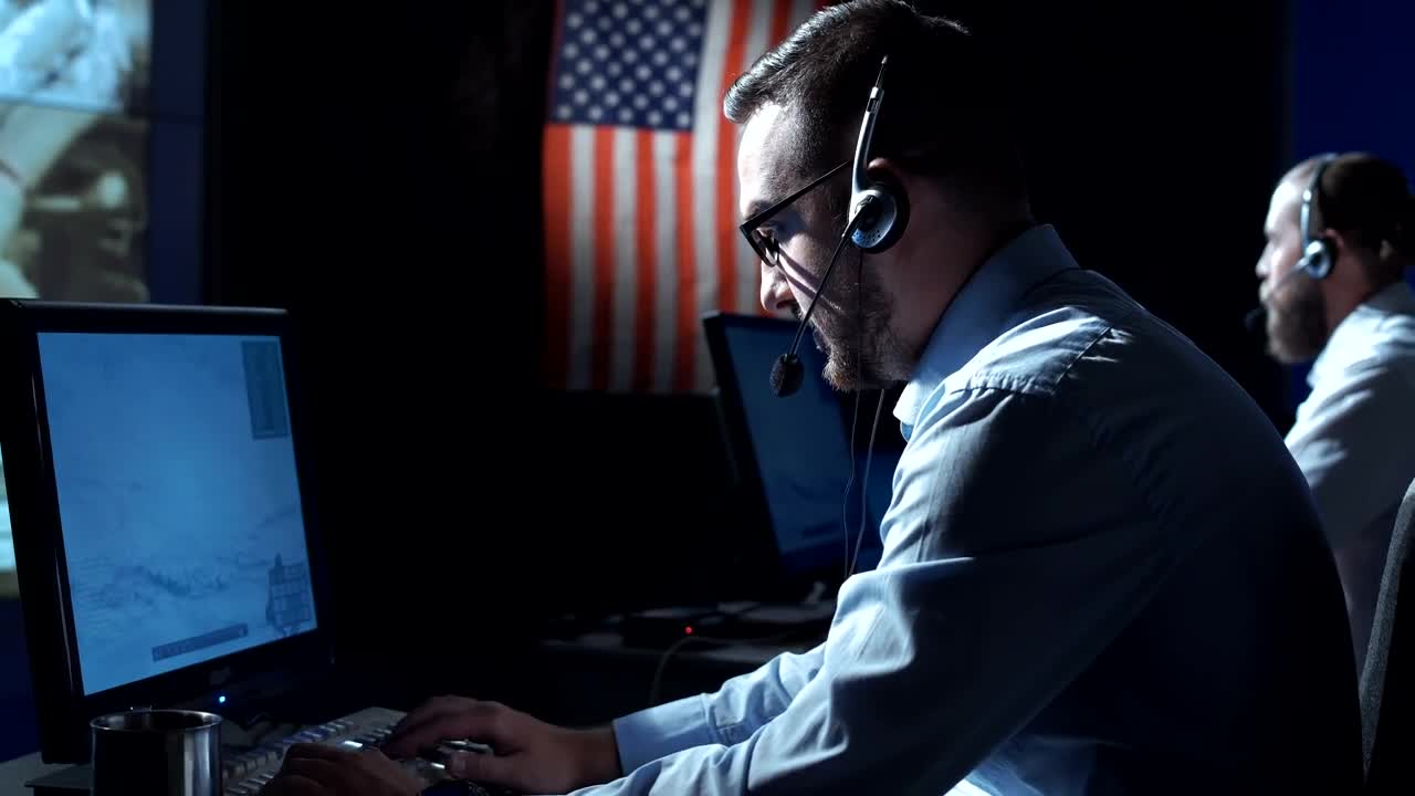 Stock Video People Celebrating Successful Mission Live Wallpaper