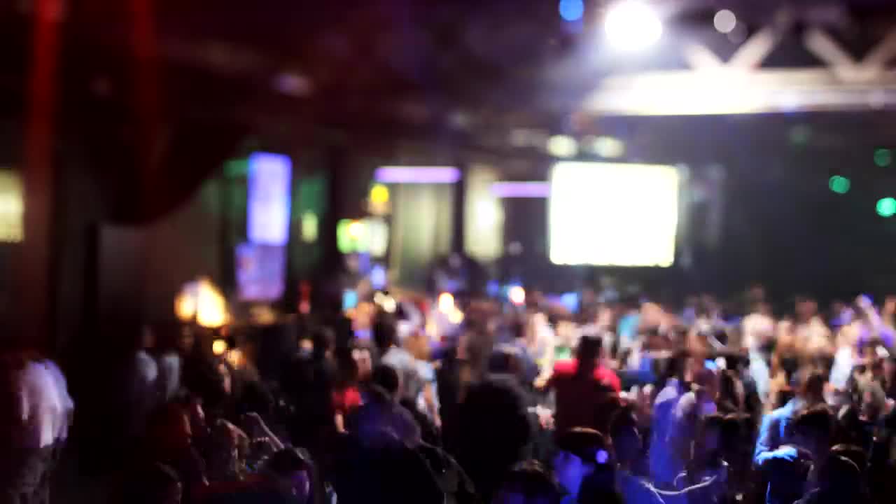 Stock Video People Dancing In A Nightclub Live Wallpaper