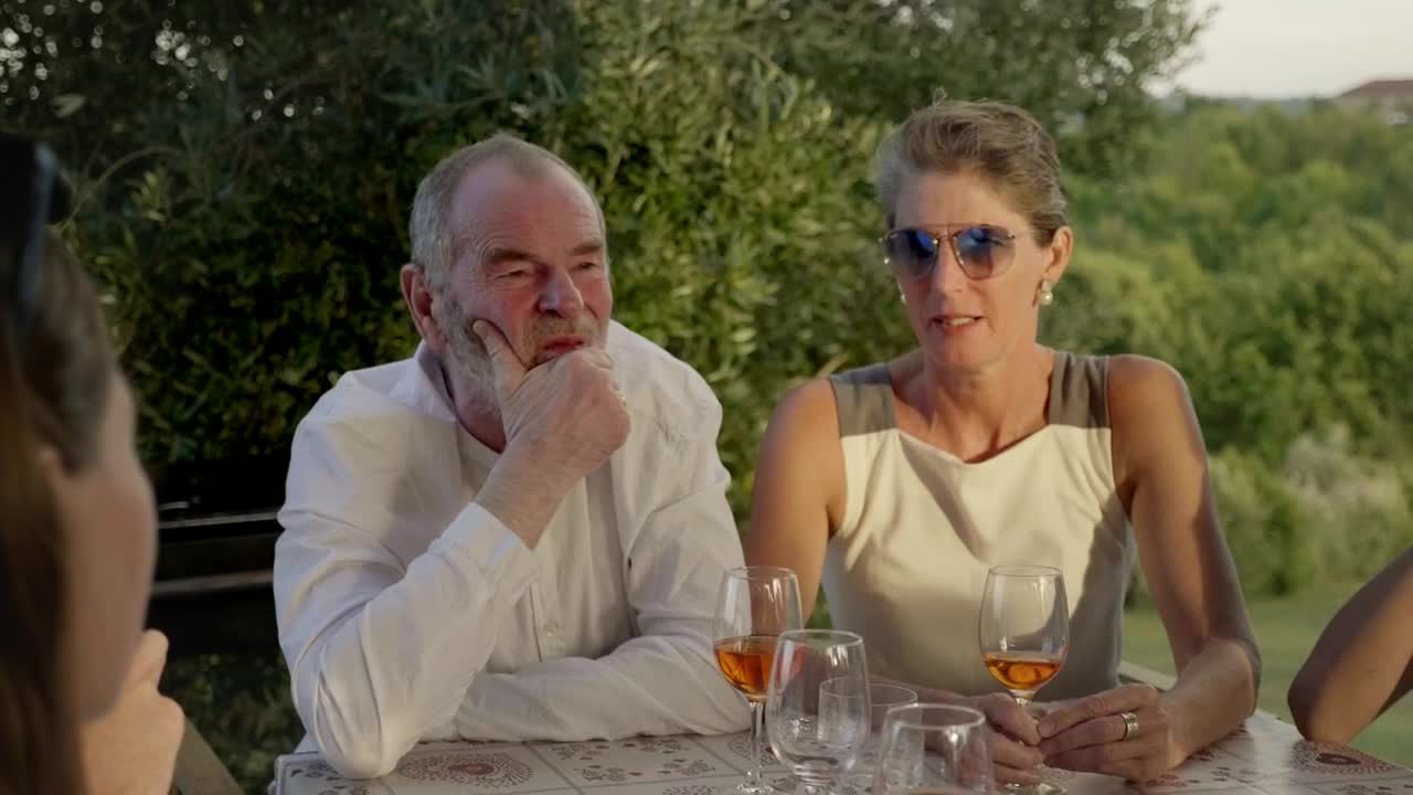 Stock Video People Relaxing On A Warm Evening Live Wallpaper