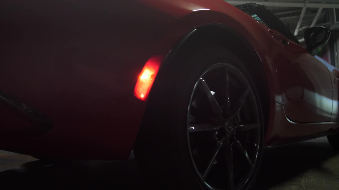 Video Stock Red Sports Car Side View Live Wallpaper Free