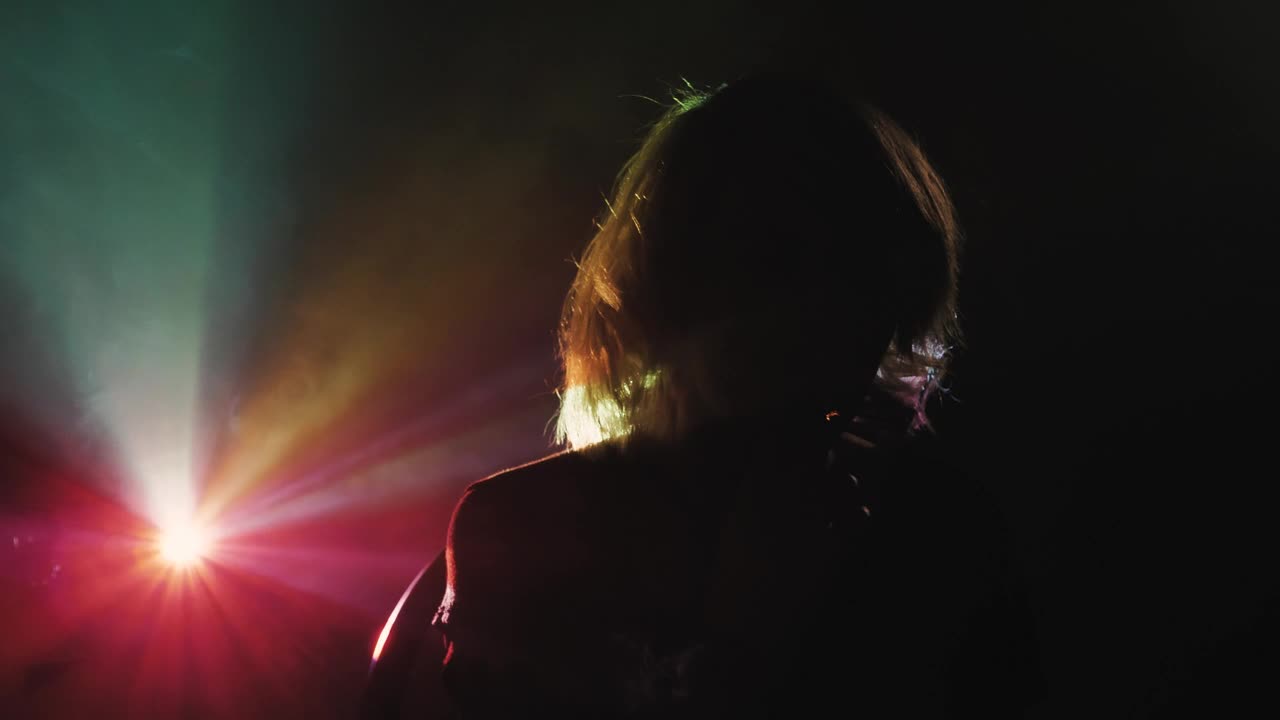 Video Stock Person Smoking In The Dark In Front Of A Light Live Wallpaper Free