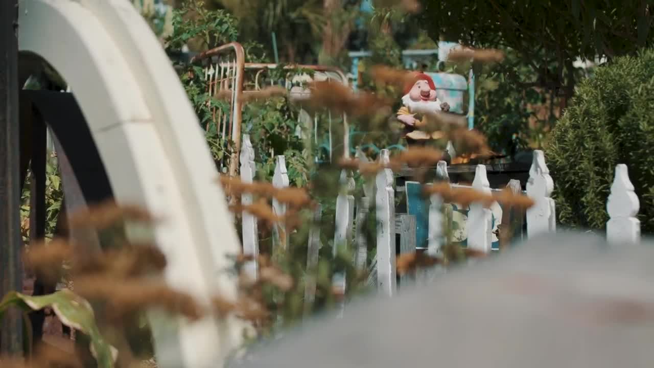 Video Stock Person Walking Through Garden Live Wallpaper Free