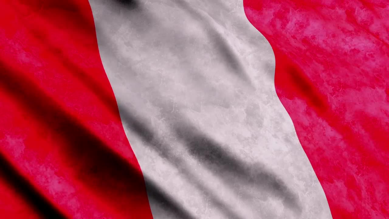 Video Stock Peru Flag Render Texture Live Wallpaper Free