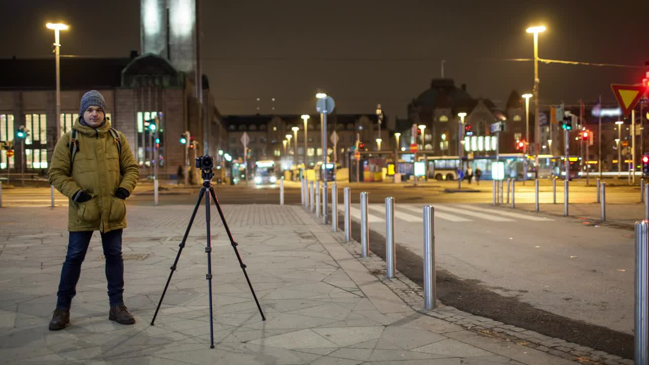 Video Stock Photographer In Helsinki Live Wallpaper Free