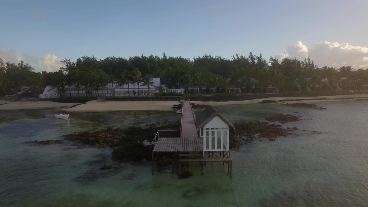 Video Stock Pier Above Calm Water Live Wallpaper Free