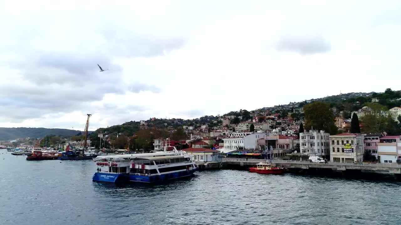 Video Stock Pier By A Small Fishing Village Live Wallpaper Free