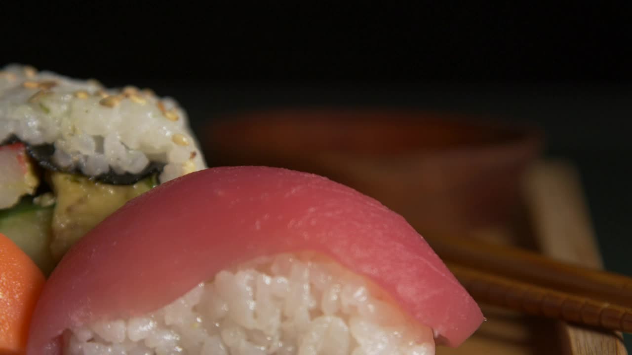 Video Stock Pink And Orange Sushi Live Wallpaper Free