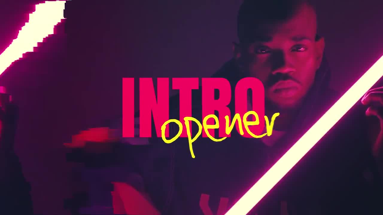 Video Stock Pixel Frame Intro Live Wallpaper Free