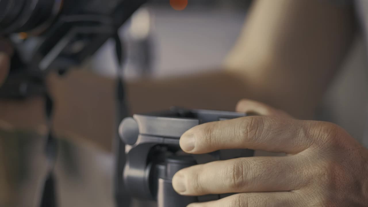 Video Stock Placing A Camera On A Tripod Live Wallpaper Free