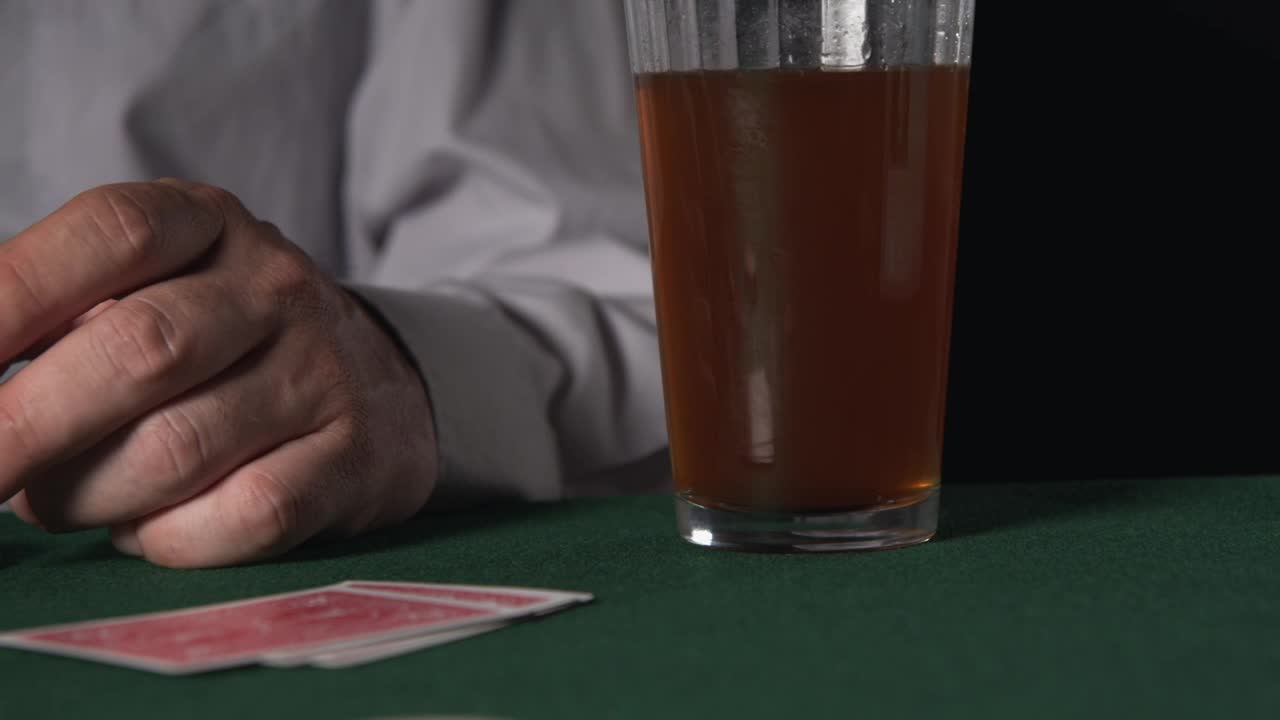 Video Stock Placing Chips On A Poker Table Live Wallpaper Free