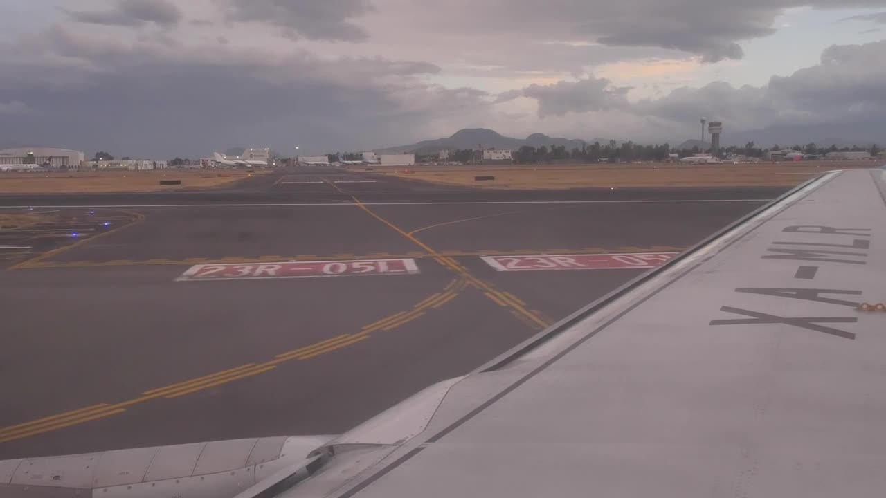Video Stock Plane Taking Off On A Runway View From A Window Live Wallpaper Free