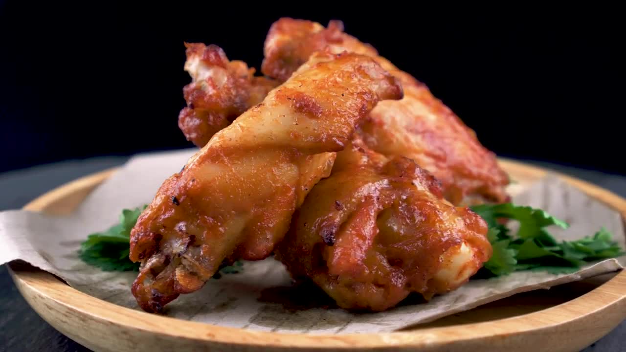 Video Stock Plate Of Wings Rotating On A Black Background Live Wallpaper Free