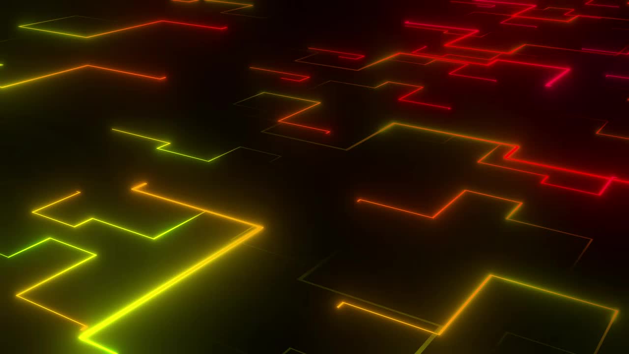 Video Stock Platforms Of Colored Light Lines Moving Live Wallpaper Free