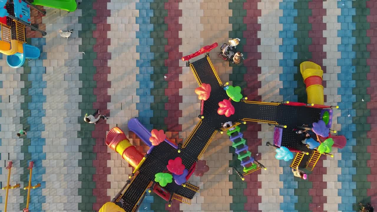 Video Stock Playground In The Middle Of A Big Empty Space Live Wallpaper Free