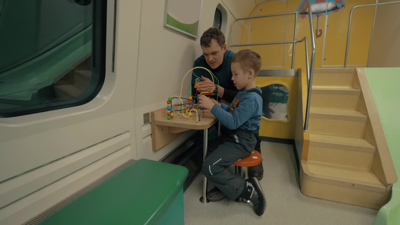 Video Stock Playing With A Toy Table Live Wallpaper Free