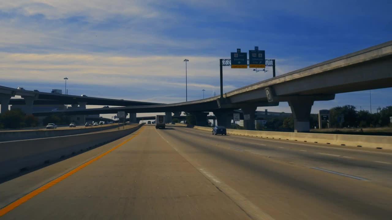 Video Stock Point Of View When Driving Along A Highway Live Wallpaper Free