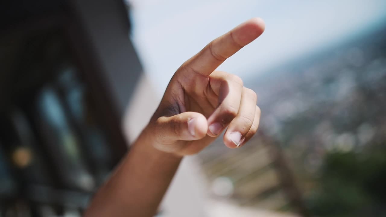 Video Stock Pointing From A Balcony Live Wallpaper Free
