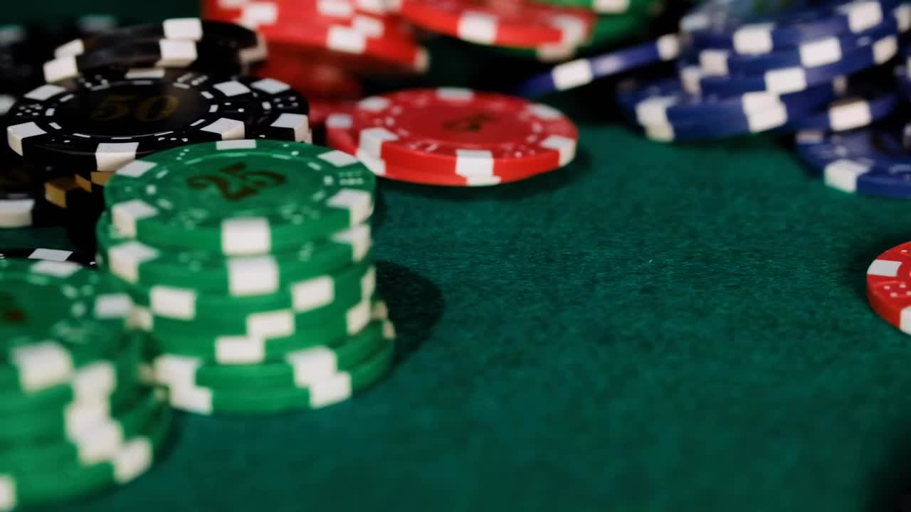 Video Stock Poker Chips And A Pair Of Dice Live Wallpaper Free