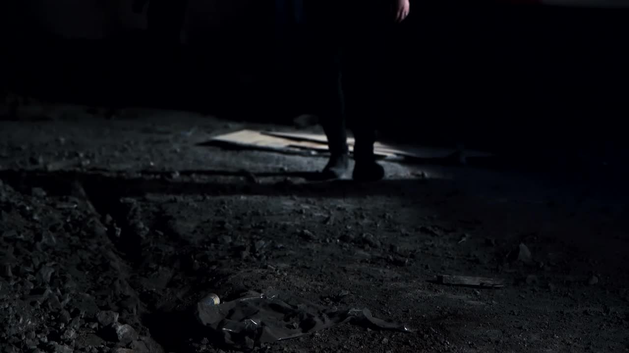 Video Stock Police Man Walking On A Crime Scene Live Wallpaper Free