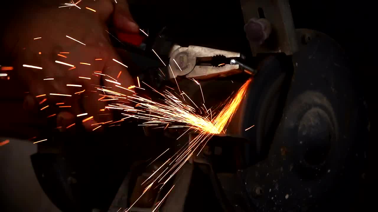 Video Stock Polishing A Metal On A Machine Live Wallpaper Free