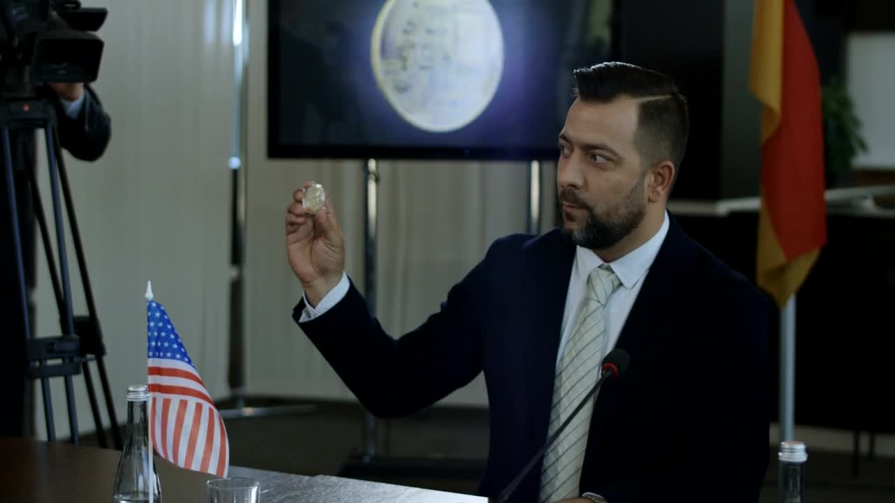 Video Stock Politician Talking About Bitcoin An A Conference Live Wallpaper Free