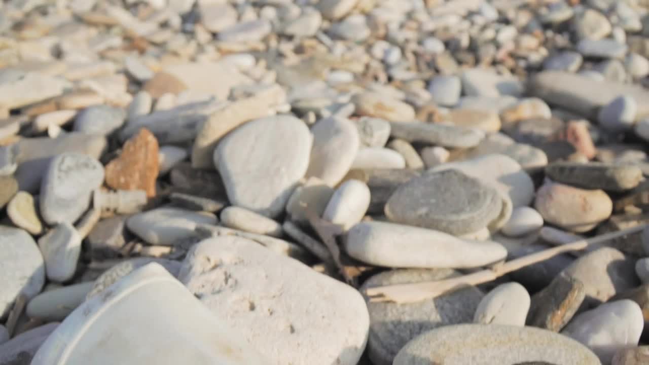 Video Stock Pollution On The Beach Live Wallpaper Free