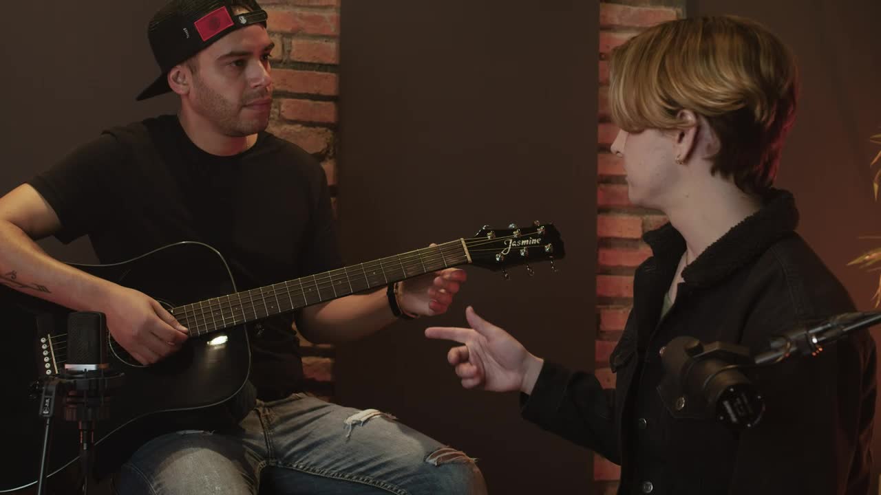 Video Stock Pop Band Performing A Song Of Pain Live Wallpaper Free