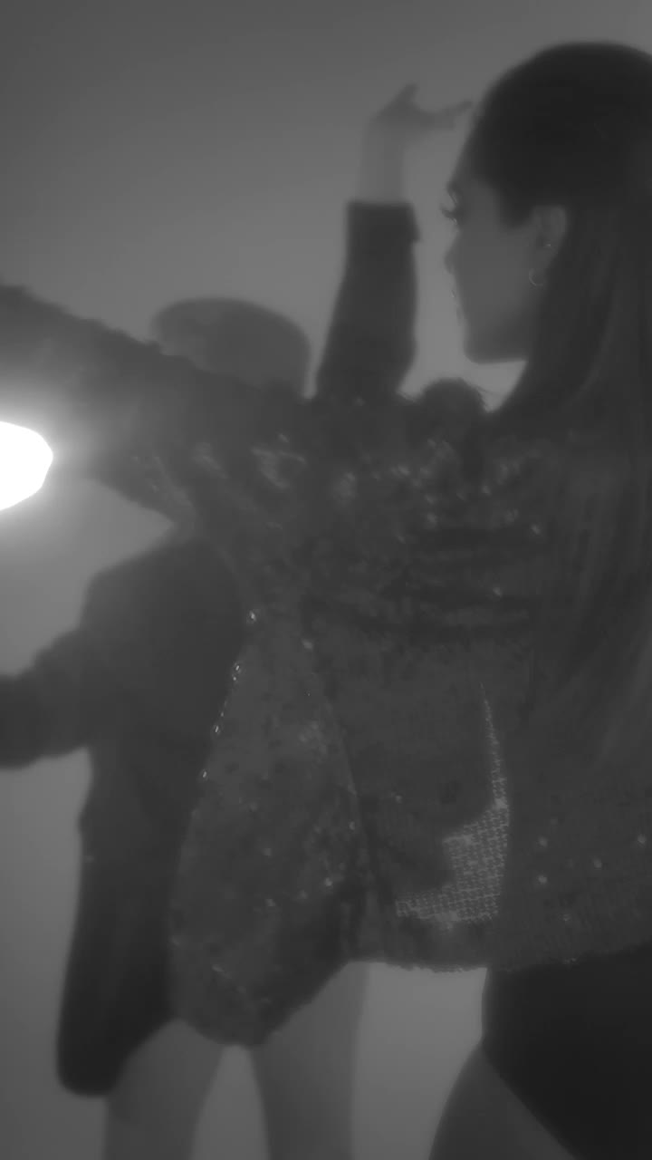 Video Stock Portrait Of A Couple Of Girls Dancing A Choreography Live Wallpaper Free